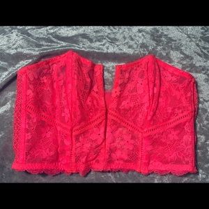Victoria's Secret Lace Corset Top
